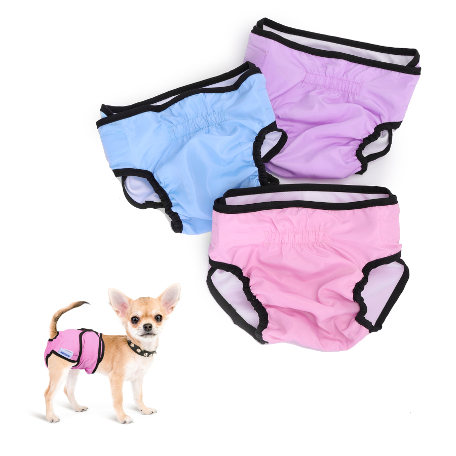 Fraldas laváveis Nobleza 3X para cães