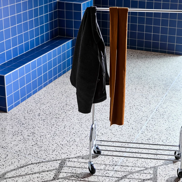 House Doctor - Robe Kleiderständer, 60 x 160 cm, silber