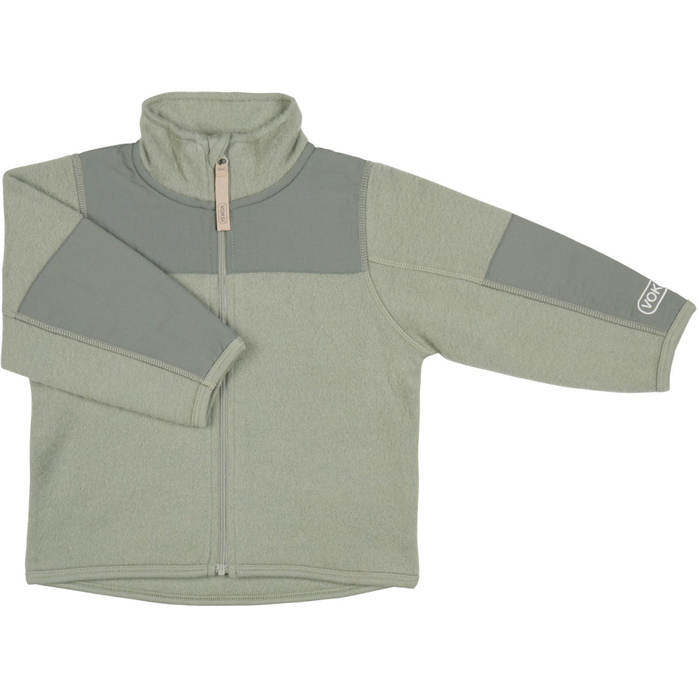 Køb Voksi® Misty Green Wool Jakke Fleece