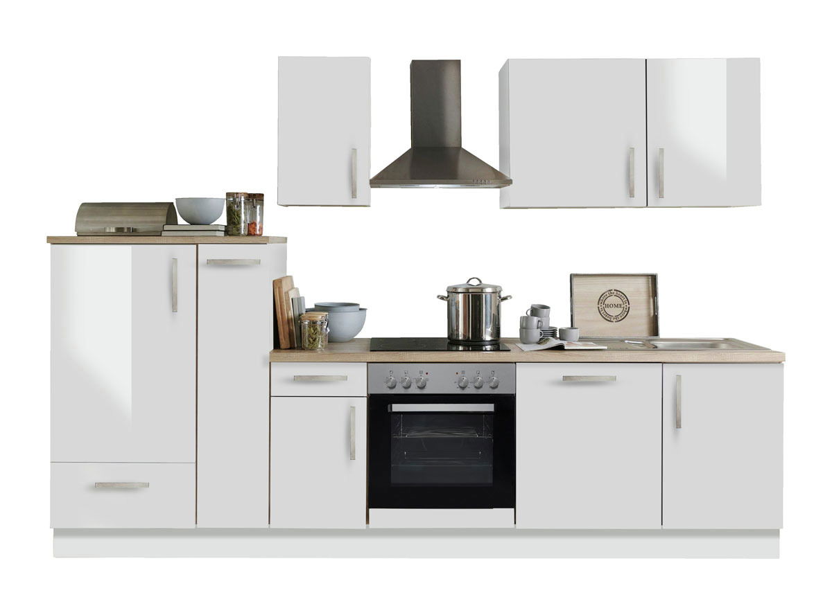 Menke Küchen Küchenblock White Premium 300