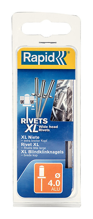 Rivets XL Rapid Ø4 x 10mm