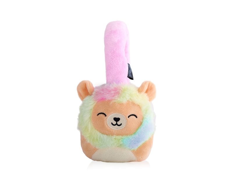 Squishmallows Kinderkopfhörer Leonard Bluetooth Hellgrün/He Kabellose Plüsch-Kopfhörer