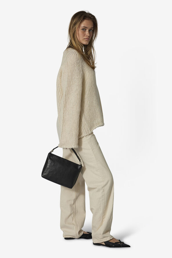 ADAX Amalfi shoulder bag Klara Sort