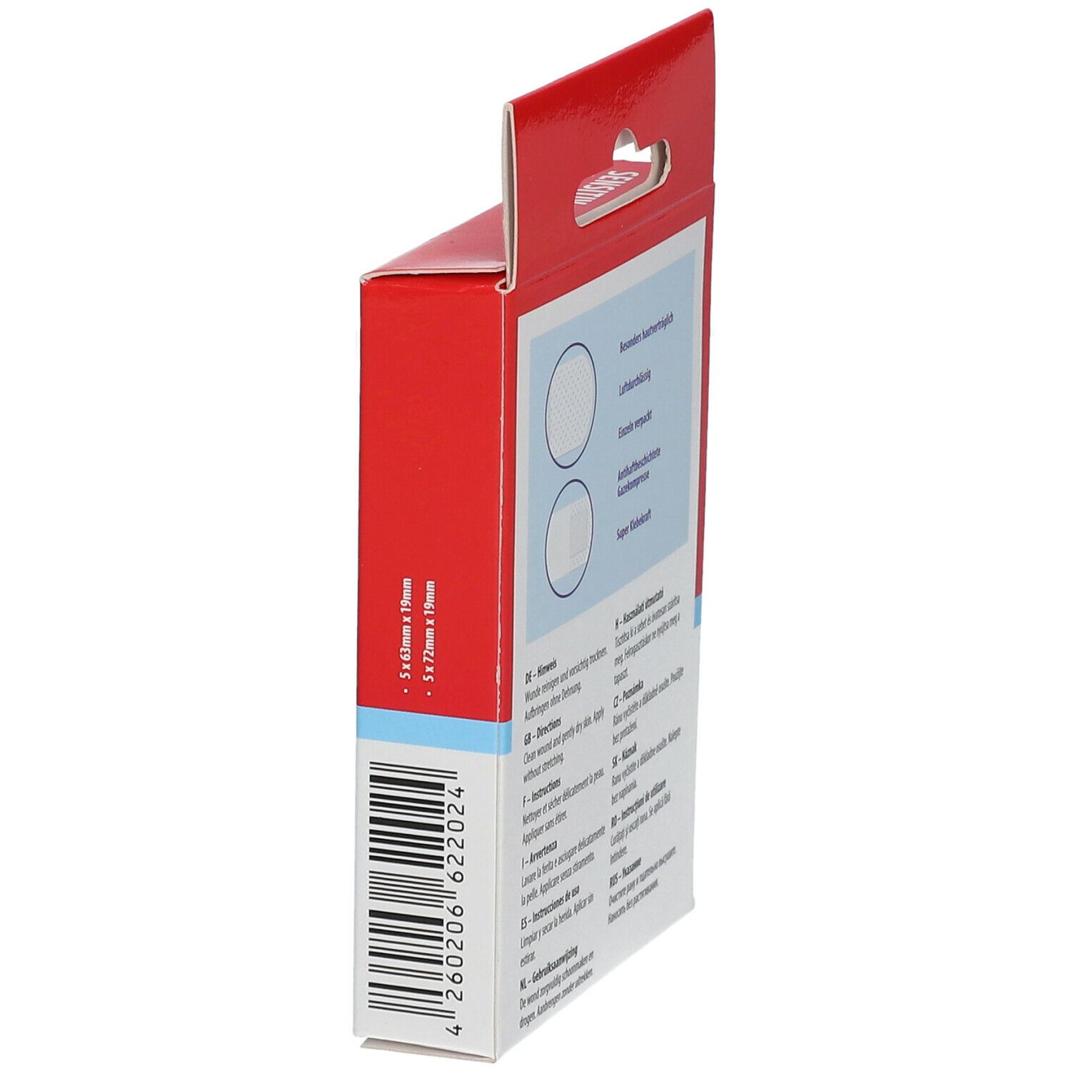 WUNDmed® Pflaster Hypoallergen