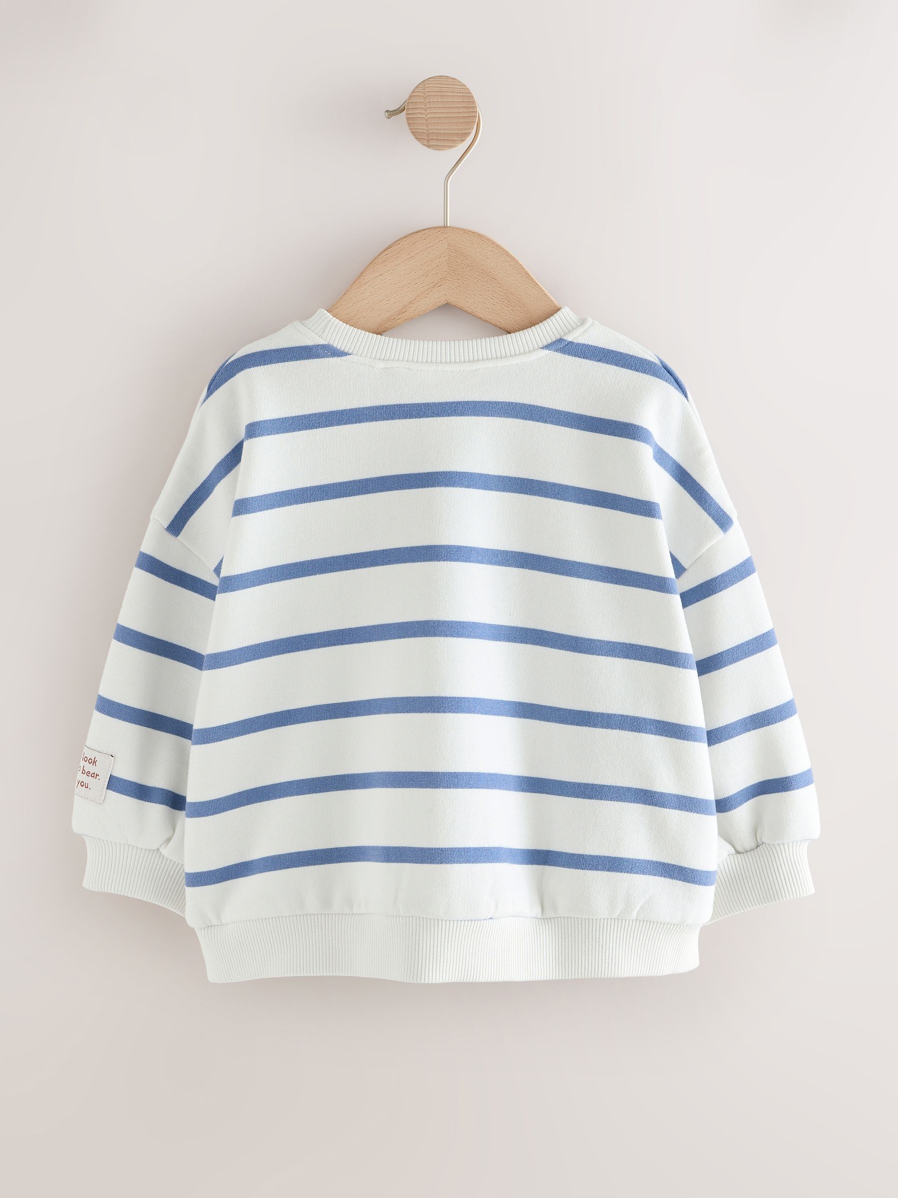 Paddington Bear Crème Strepen - Sweatshirt (3 mnd-7 jr)