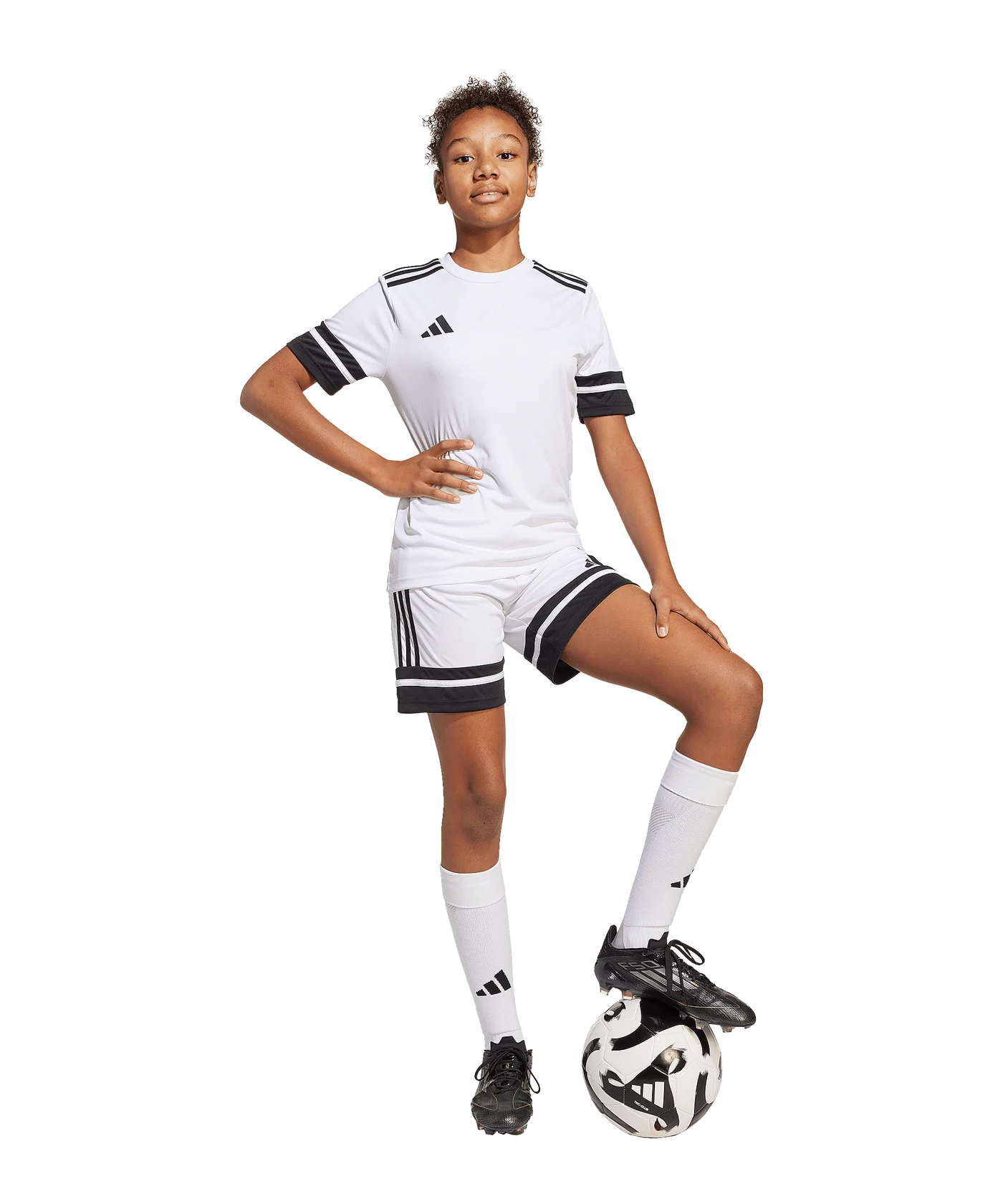 adidas Squadra 25 Short Kids Weiss