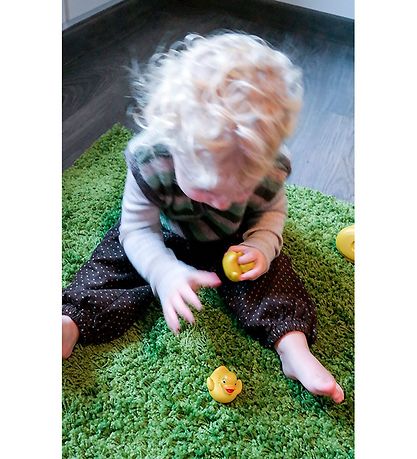 Green Rubber Toys Tier - 3er-Pack - Badeenten