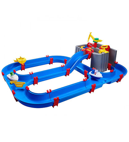 AquaPlay Wasserbahn - 93x128 cm - Hafen