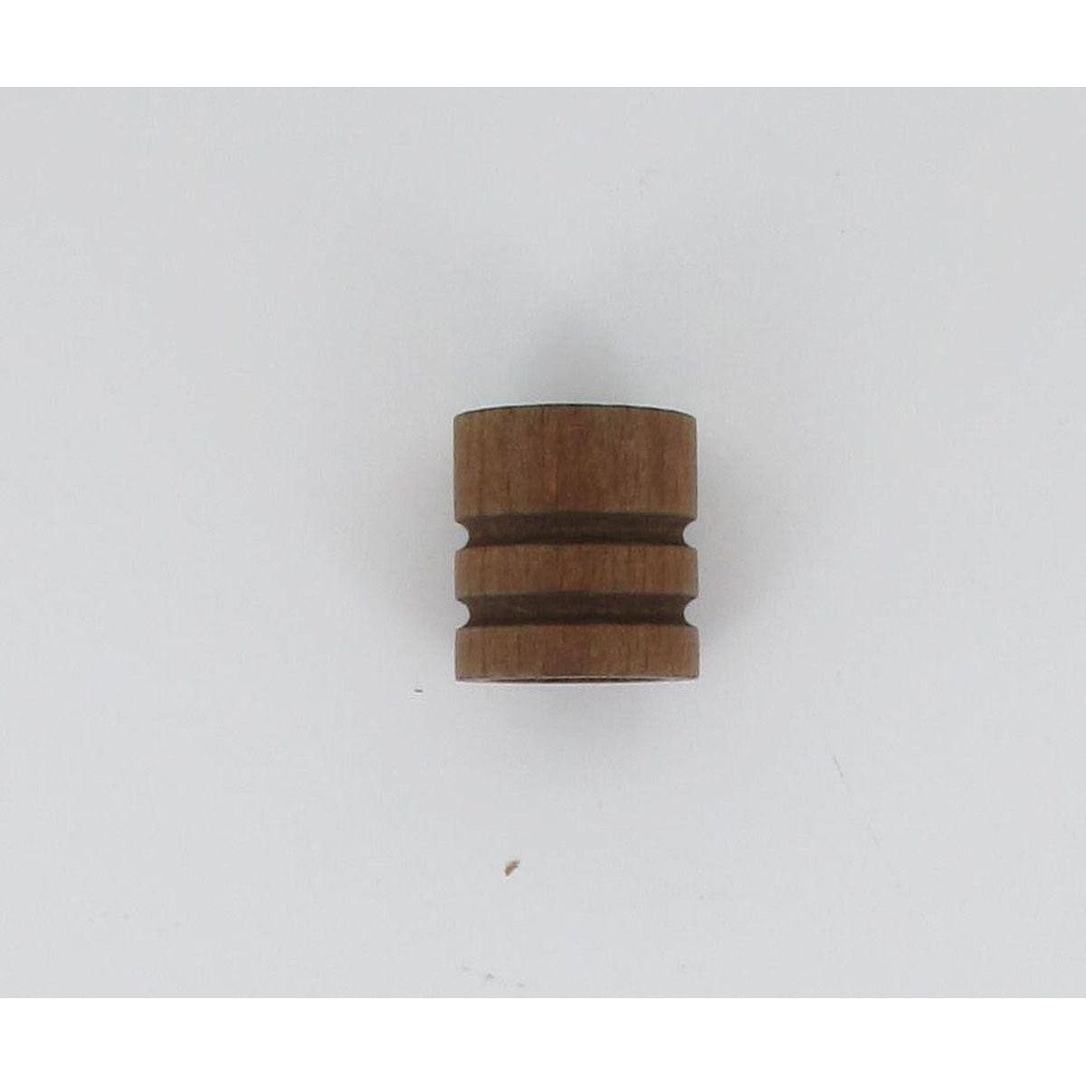 EMBOUT BOUCHON X 2 D20 TEINTE CHENE