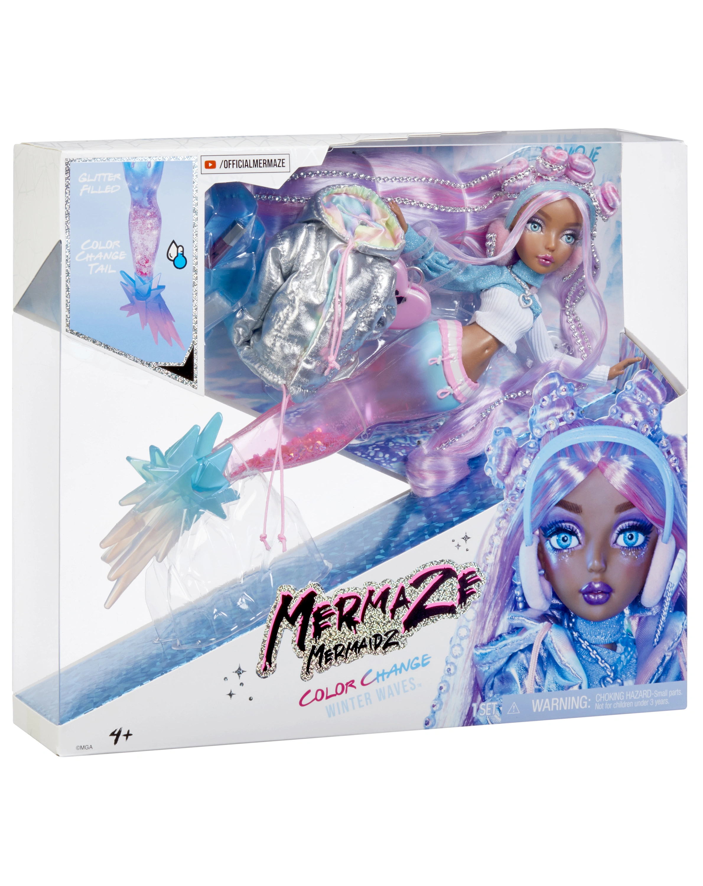 Puppe MERMAIDZ HARMONIQUE (34 cm) mit Farbwechsel