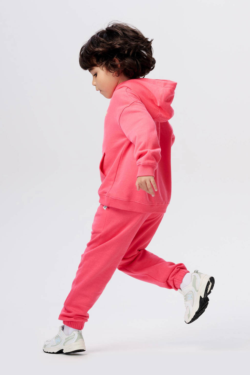 Noppies hoodie Nanded van katoen rood