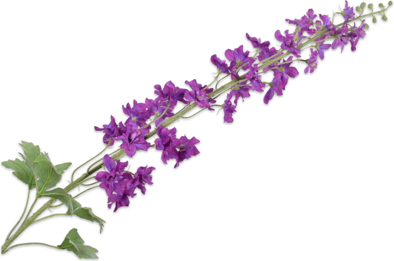 Silk-Ka kunstbloem Delphinium paars 127 cm