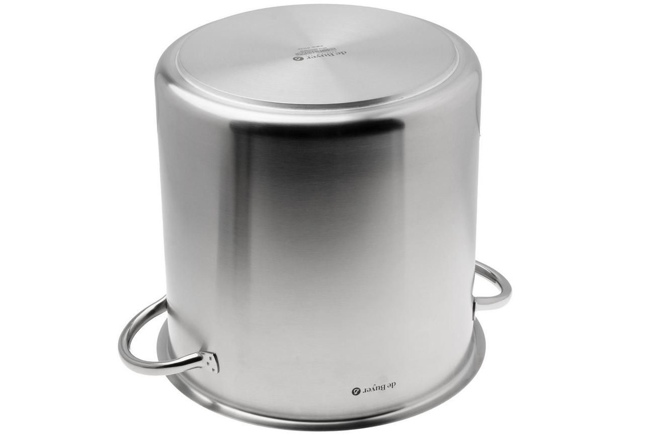 de Buyer Prim’Appety 3507.28 hoge soeppan zonder deksel, 28 cm, 16L
