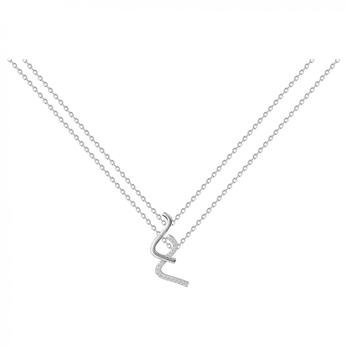 Collier multi-chaînes en Argent