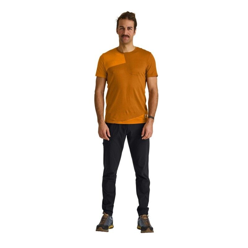 120 Tec TS - T-shirt en laine mérinos homme