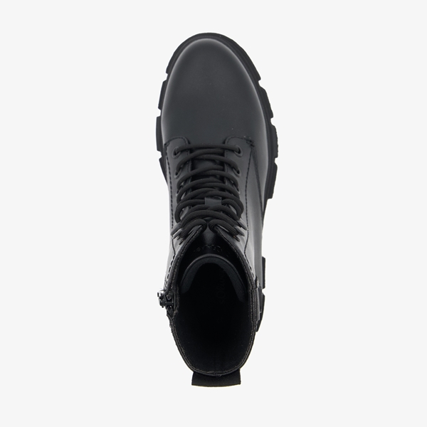 s. Oliver dames veterboots zwart