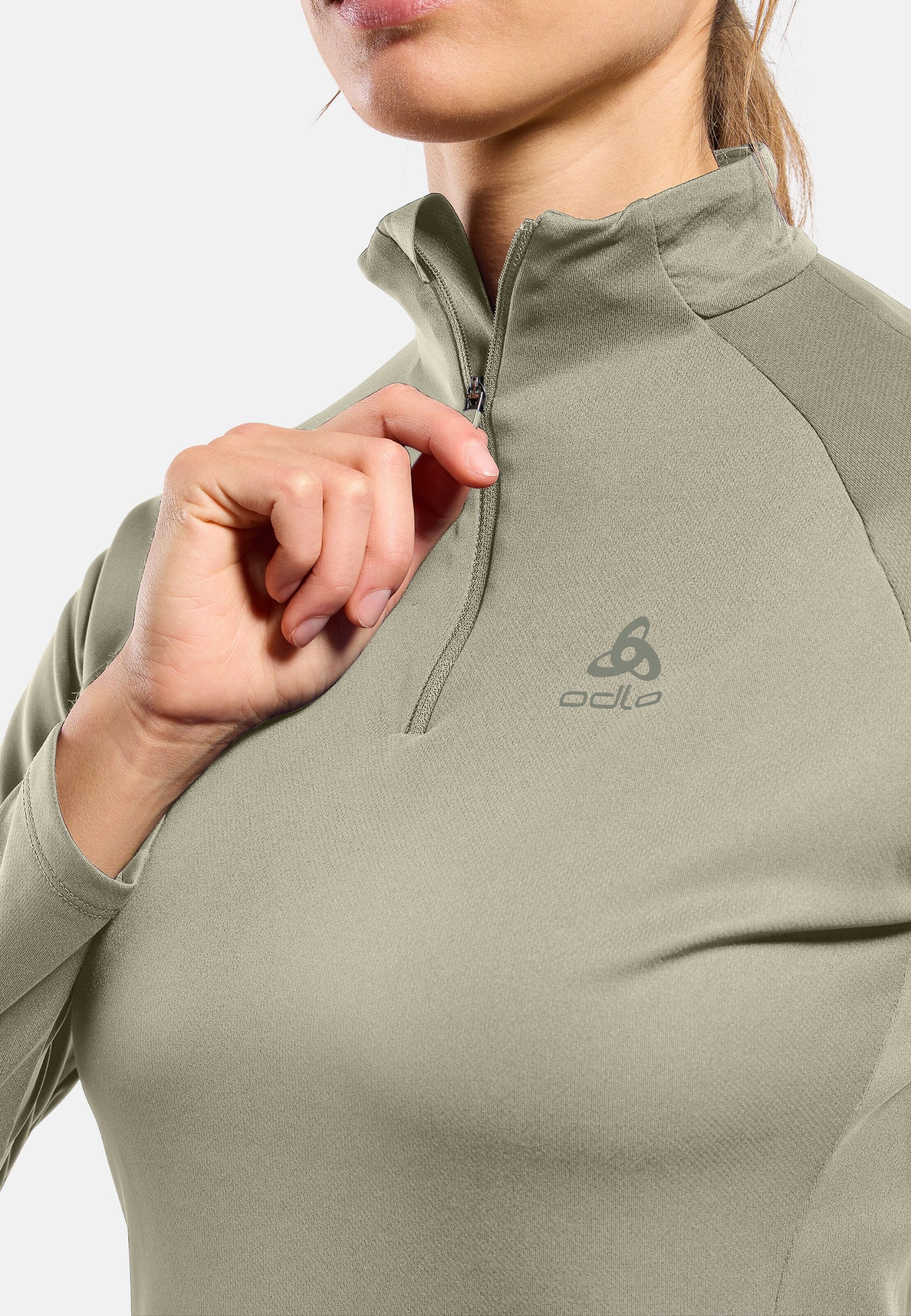 Damen Essentials Mid Layer in agate gray