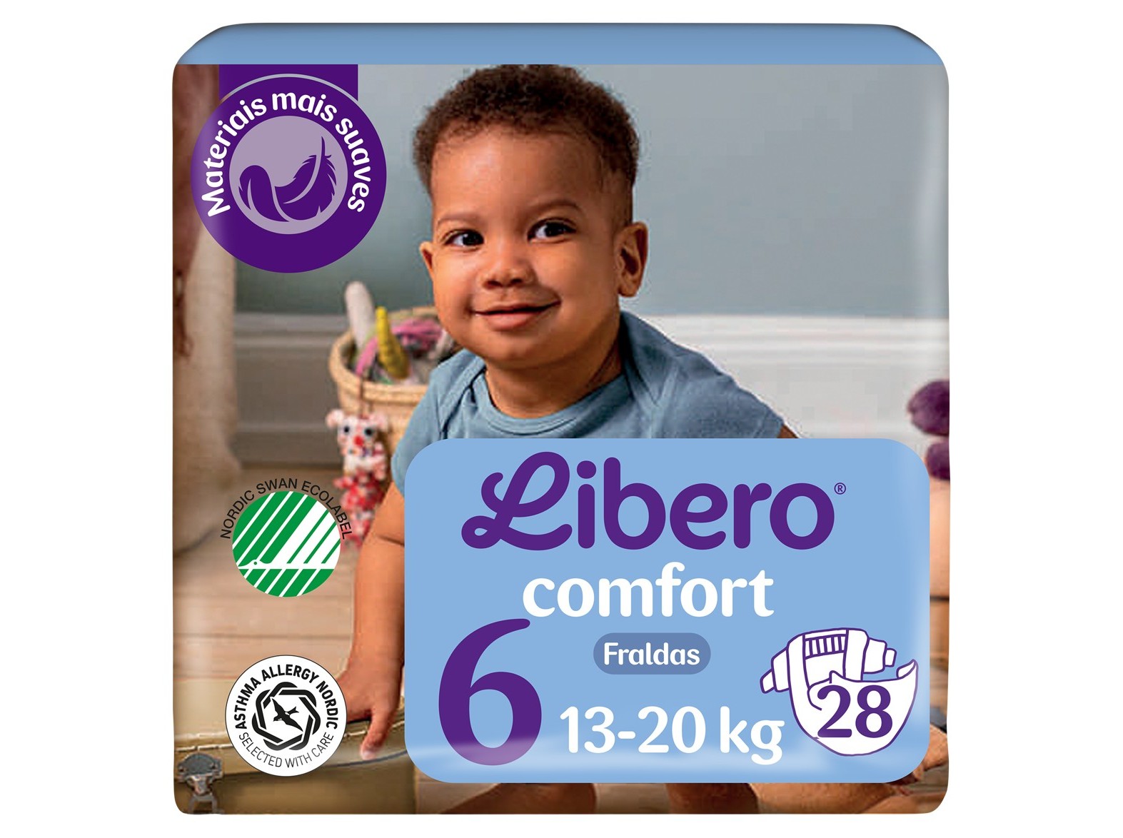FRALDAS LIBERO COMFORT T6 28UN