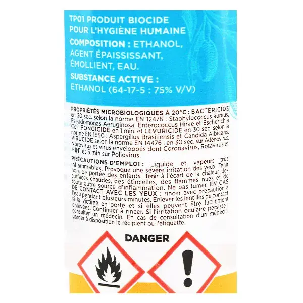 MKL Green Nature Gel Hydroalcoolique Agrumes 100ml