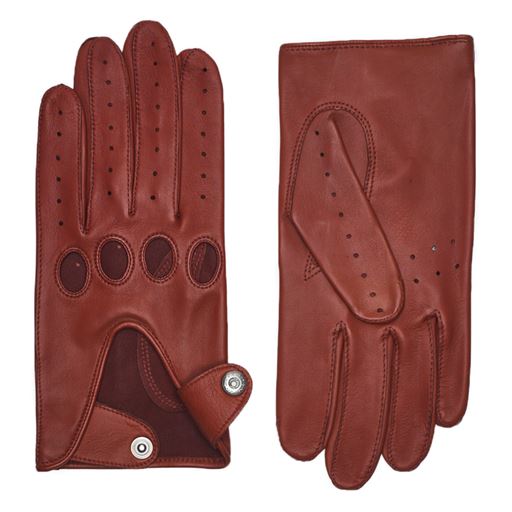 Randers Handsker Uforet Herrehandsker, Cognac, 9.5
