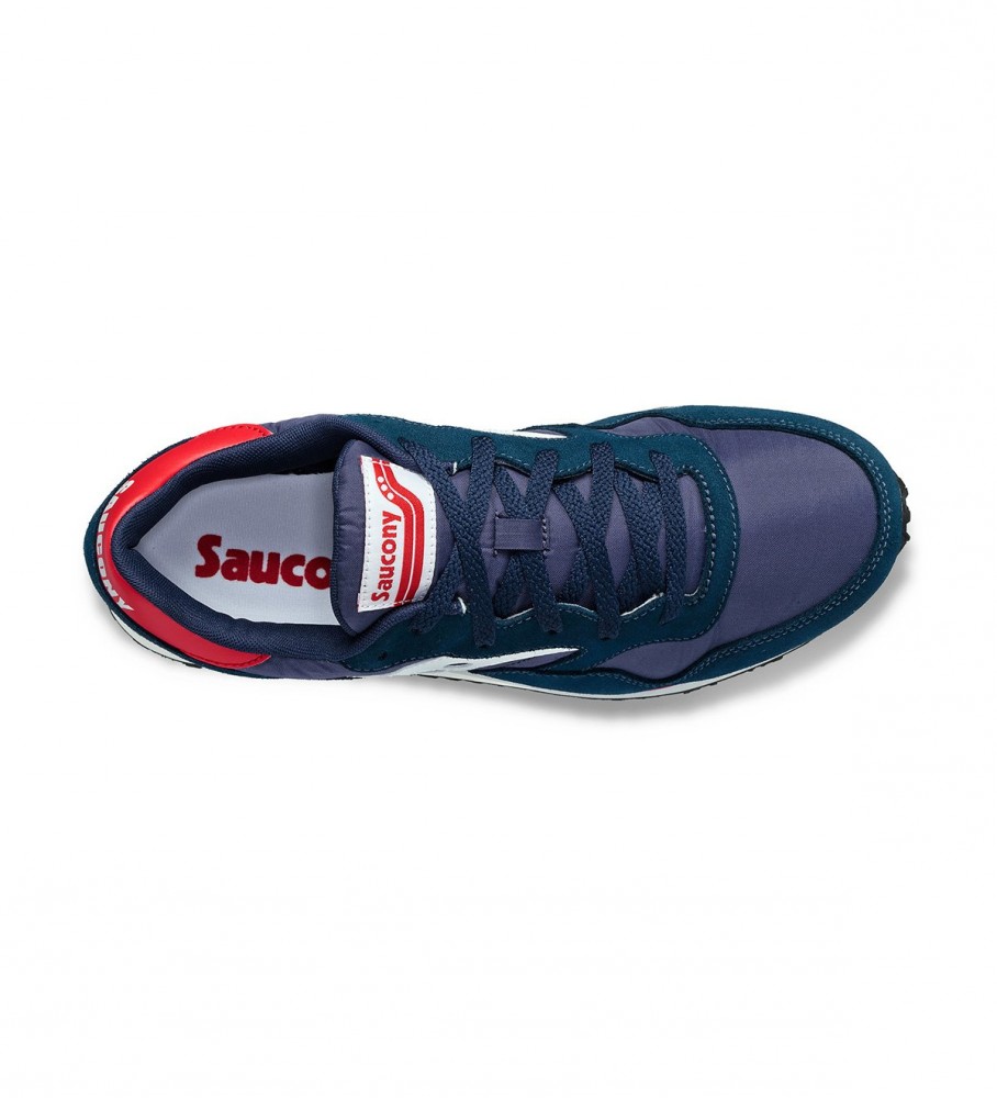 Tênis Saucony DXN Trainer Vintage Azul Marinho