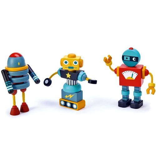 Tender leaf toys bouwset robots