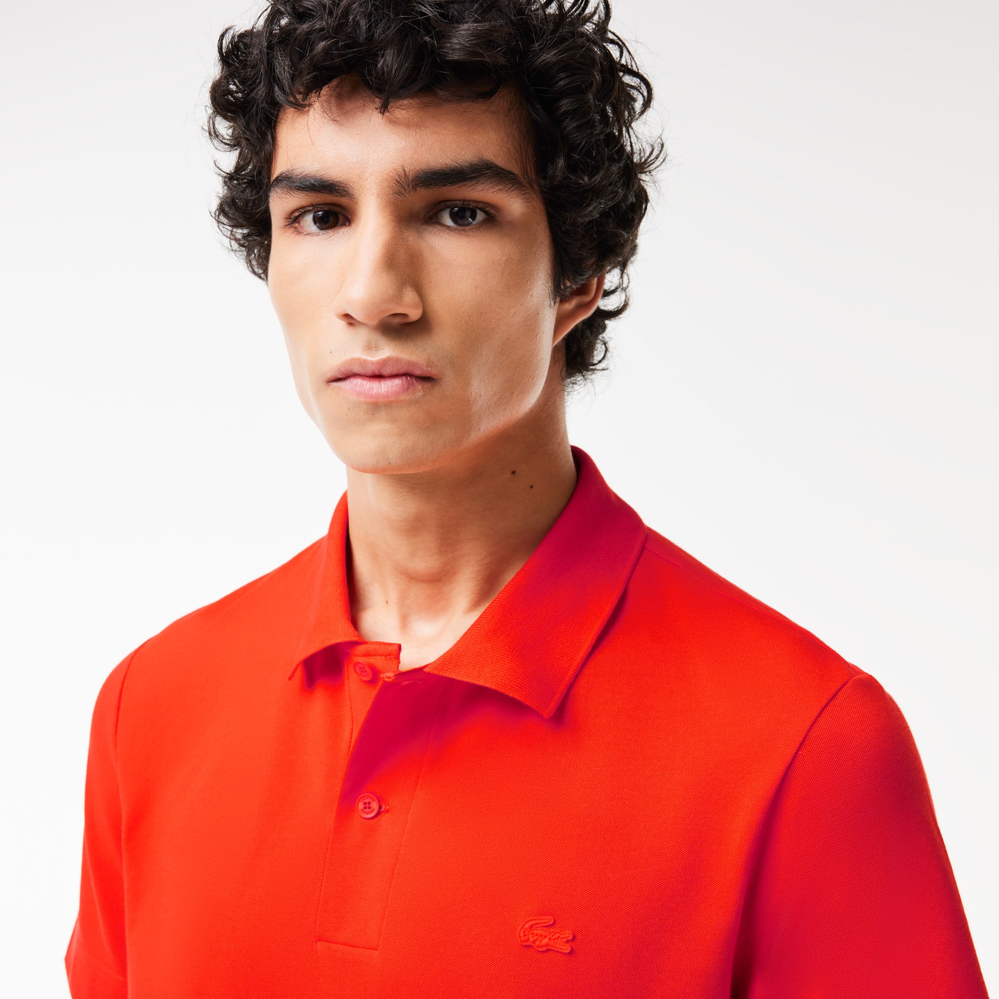 LACOSTE Movement Poloshirt aus leichtem Piqué Kurze Ärmel - Orange - Lacoste - Herren