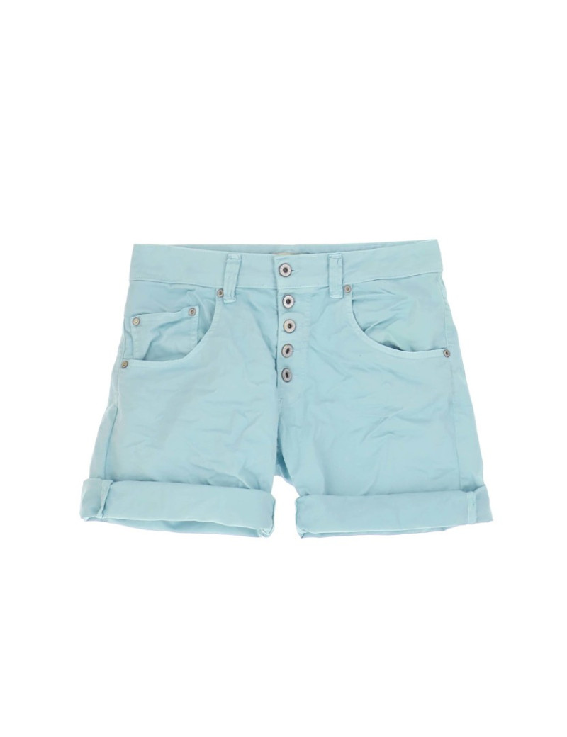 PLEASE SHORT DROIT P88 BLEU TURQUOISE
