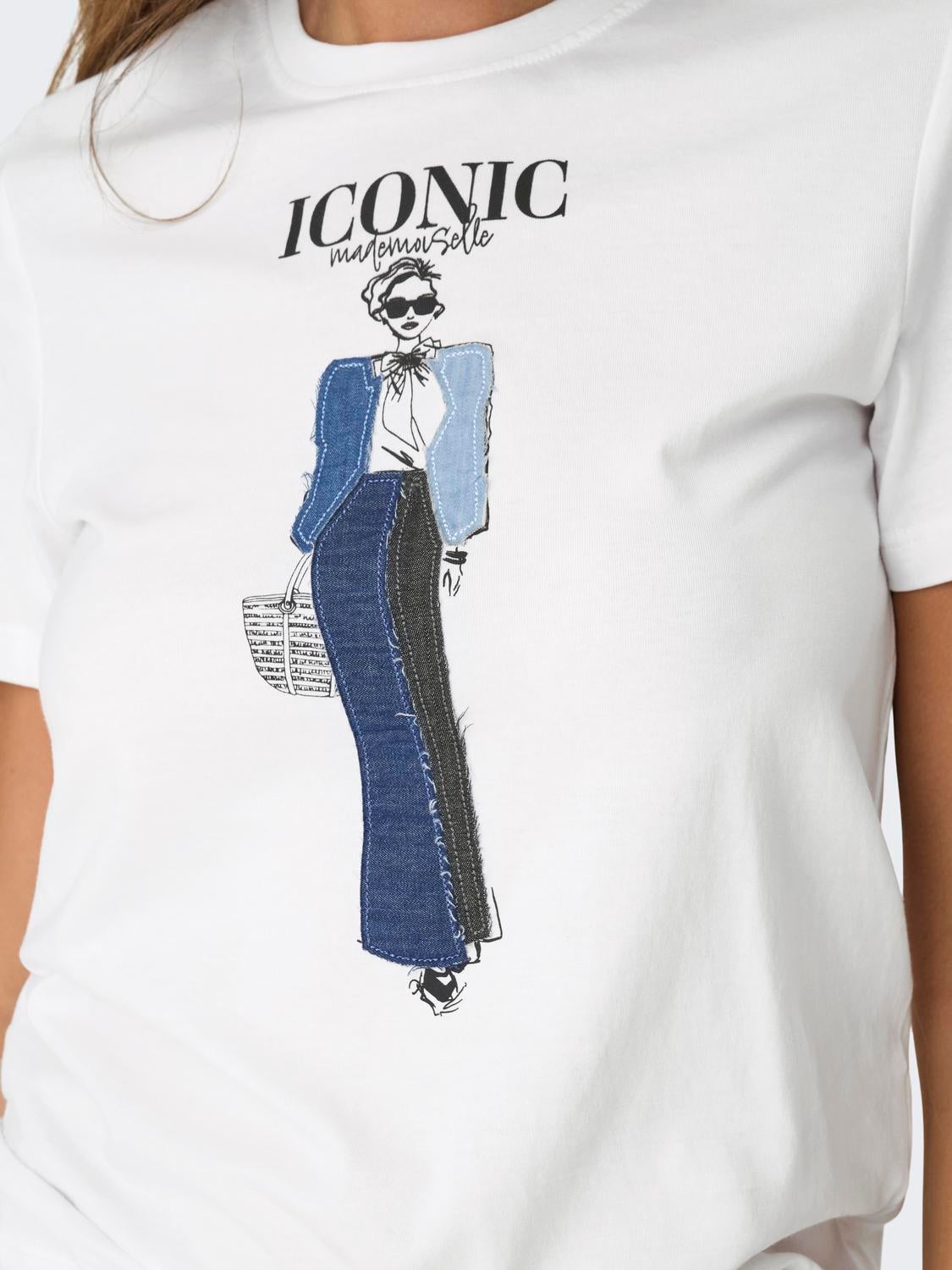 ONLEMMA T-shirt Bright White