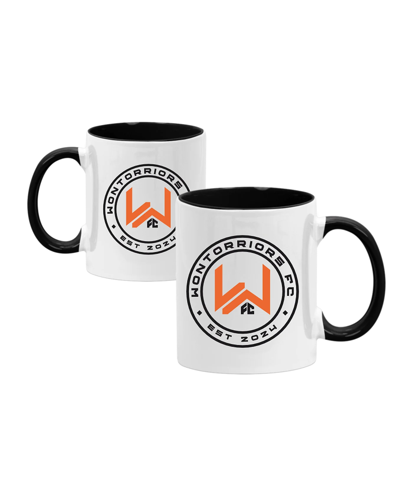 Wontorriors FC Fan Tasse Logo Accessoire Schwarz