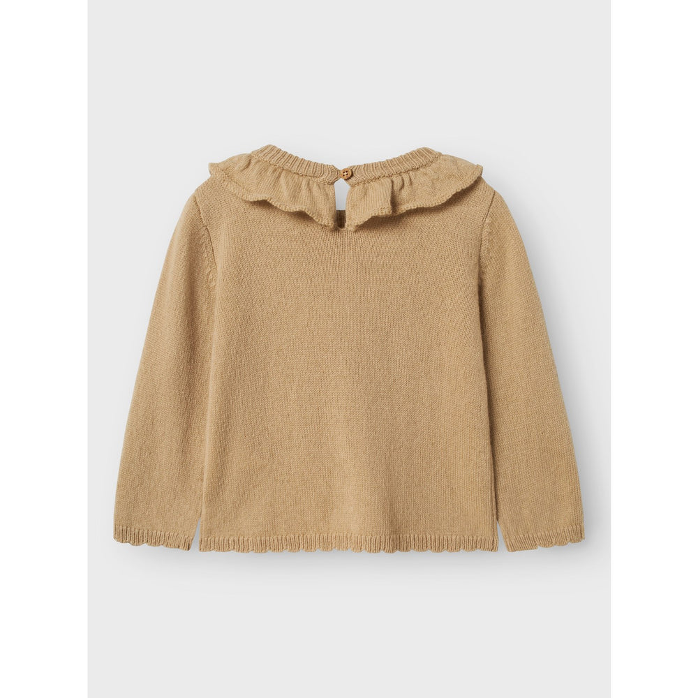 Køb Lil'Atelier Safari Melange Nmfnalio Ls Strik Lil