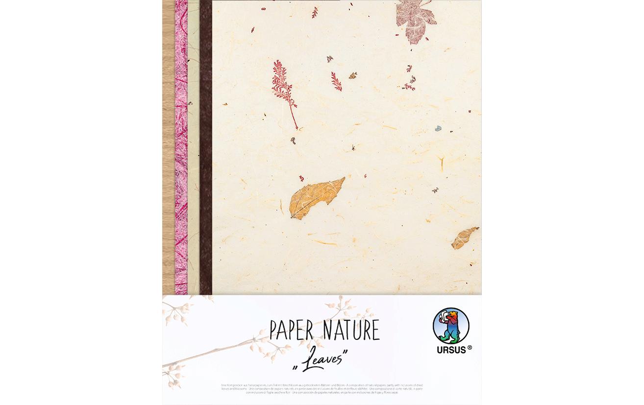 Bastelpapier Natur LeavesPapier zum Basteln