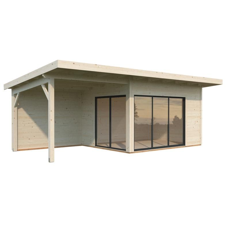 HAGESTUE PALMAKO ANDREA SLIDE UBEHANDLET 11,2 + 7,9M²