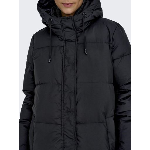 ONLY Alice Down Frakke, Black, L
