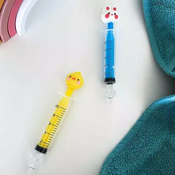 Kit Plic Care com 2 seringas nasais, para pintinhos e coelhos