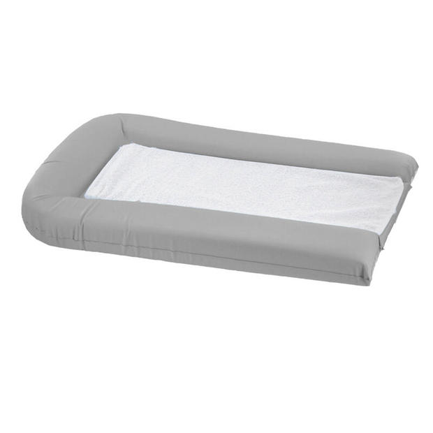 Matelas à langer PVC + 2 éponges GRIS - DOMIVA