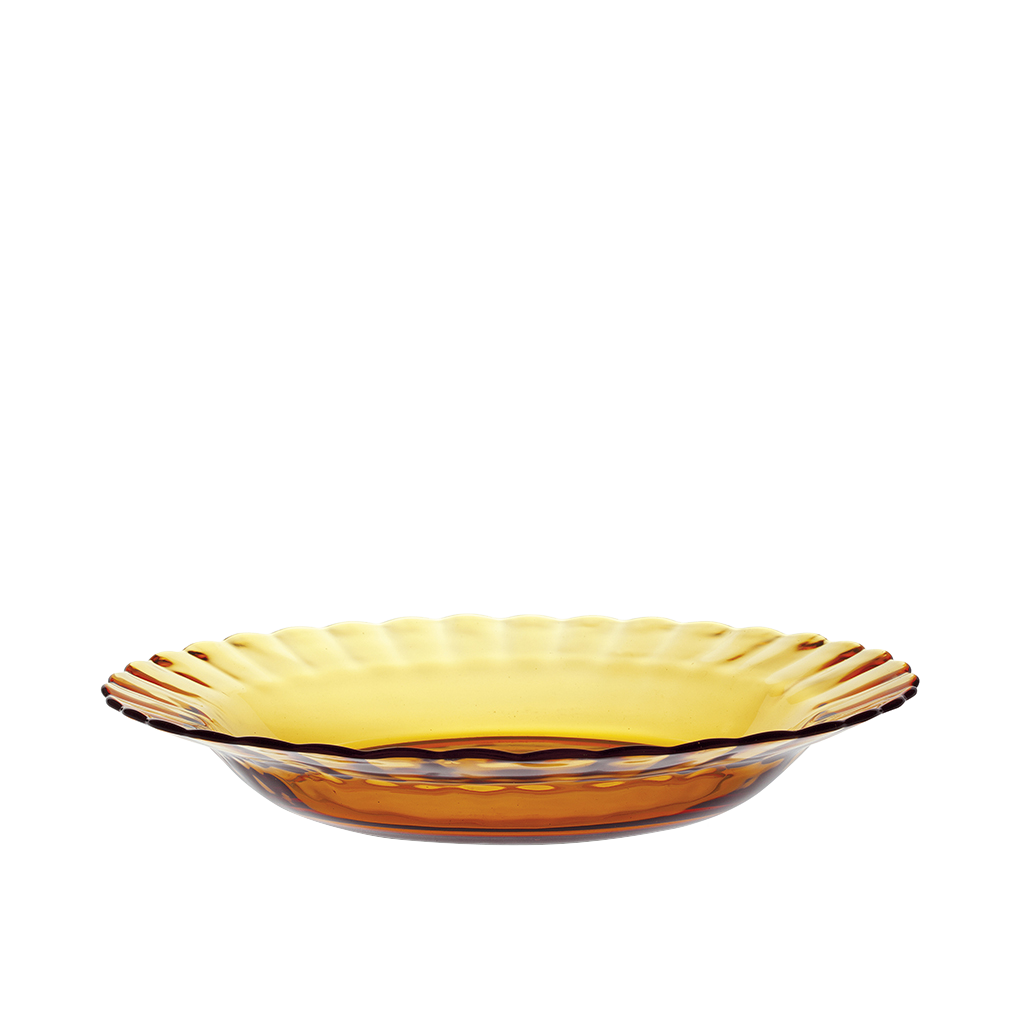 Assiette creuse en verre 23 cm Le Picardie® (lot de 6)