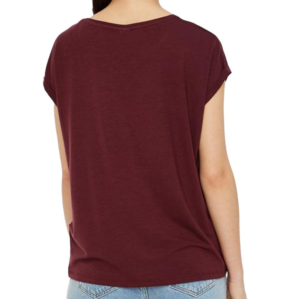 Vero Moda T-shirt Prune Femme Aware Vero Moda Ava