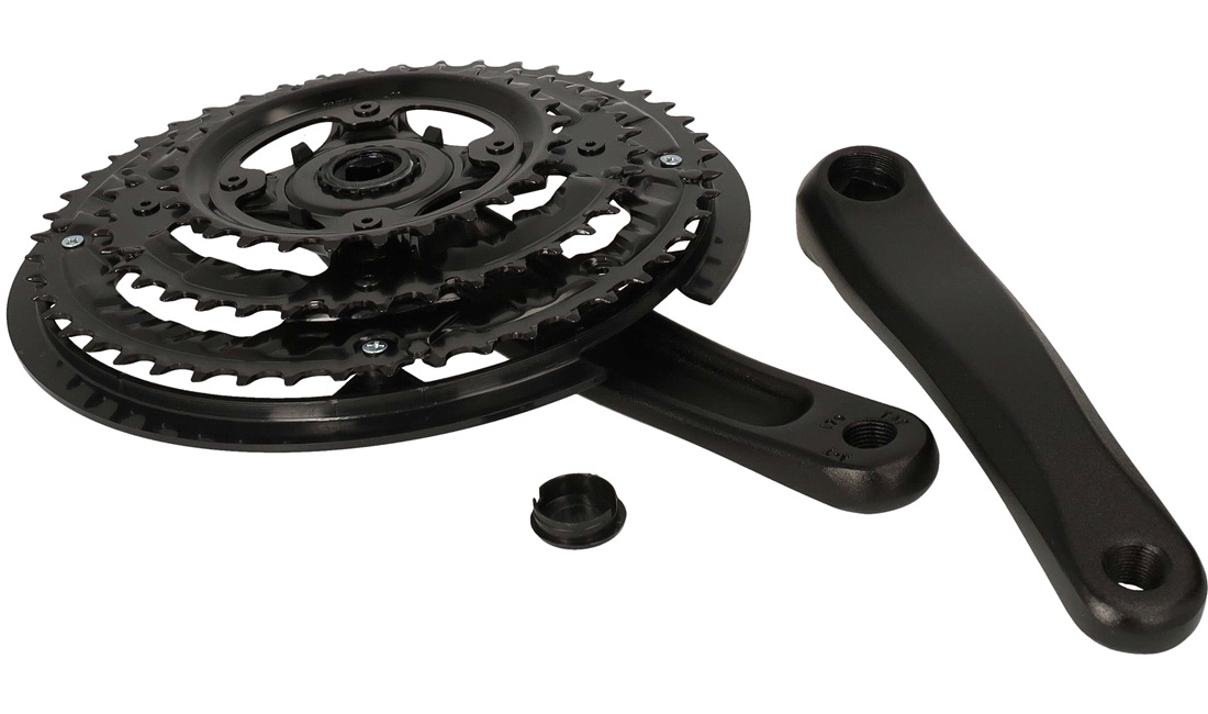 Kranksæt Prowheel 28/38/48T 170mm sort