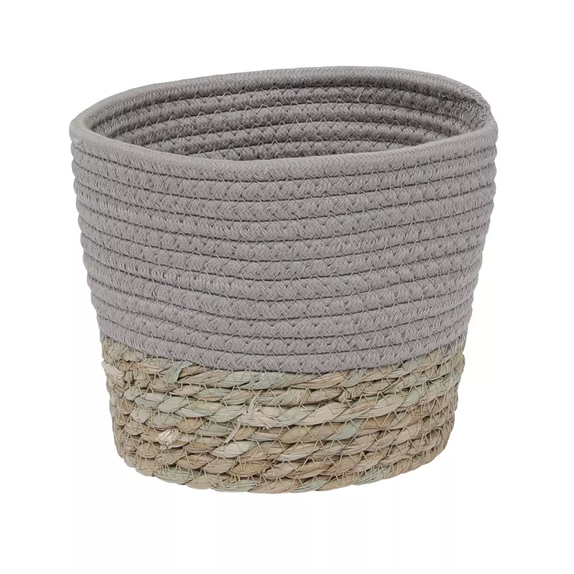 Lot de 3 paniers de rangement (H17 cm) Trix Taupe
