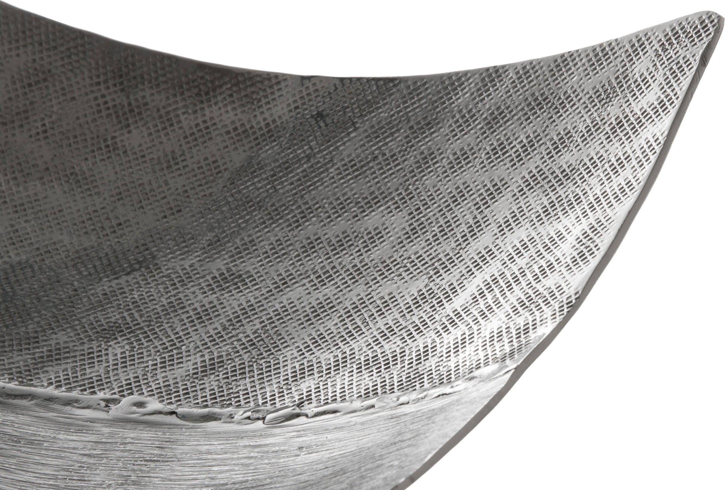 Myflair Möbel & Accessoires Dekoschale Schale, silber, aus Metall, eckig, modernes Design, Wohnzimmer
