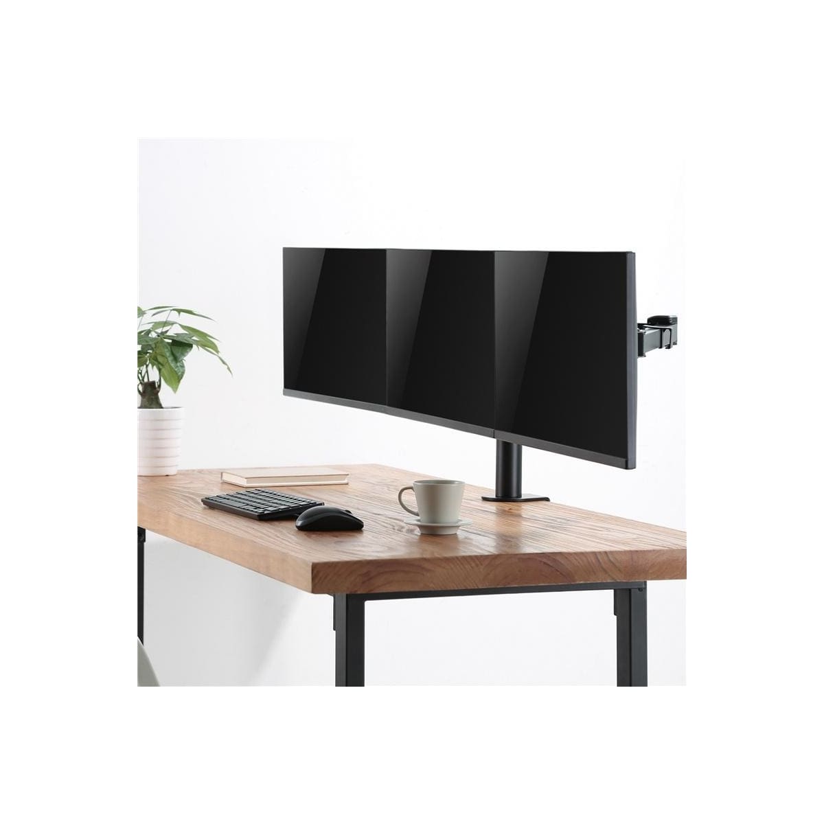 LogiLink Monitorarm trippel 17-27