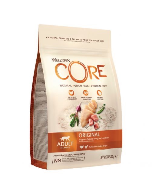 Wellness Core Grain Free Cat Original Kalkoen&Kip - Kattenvoer