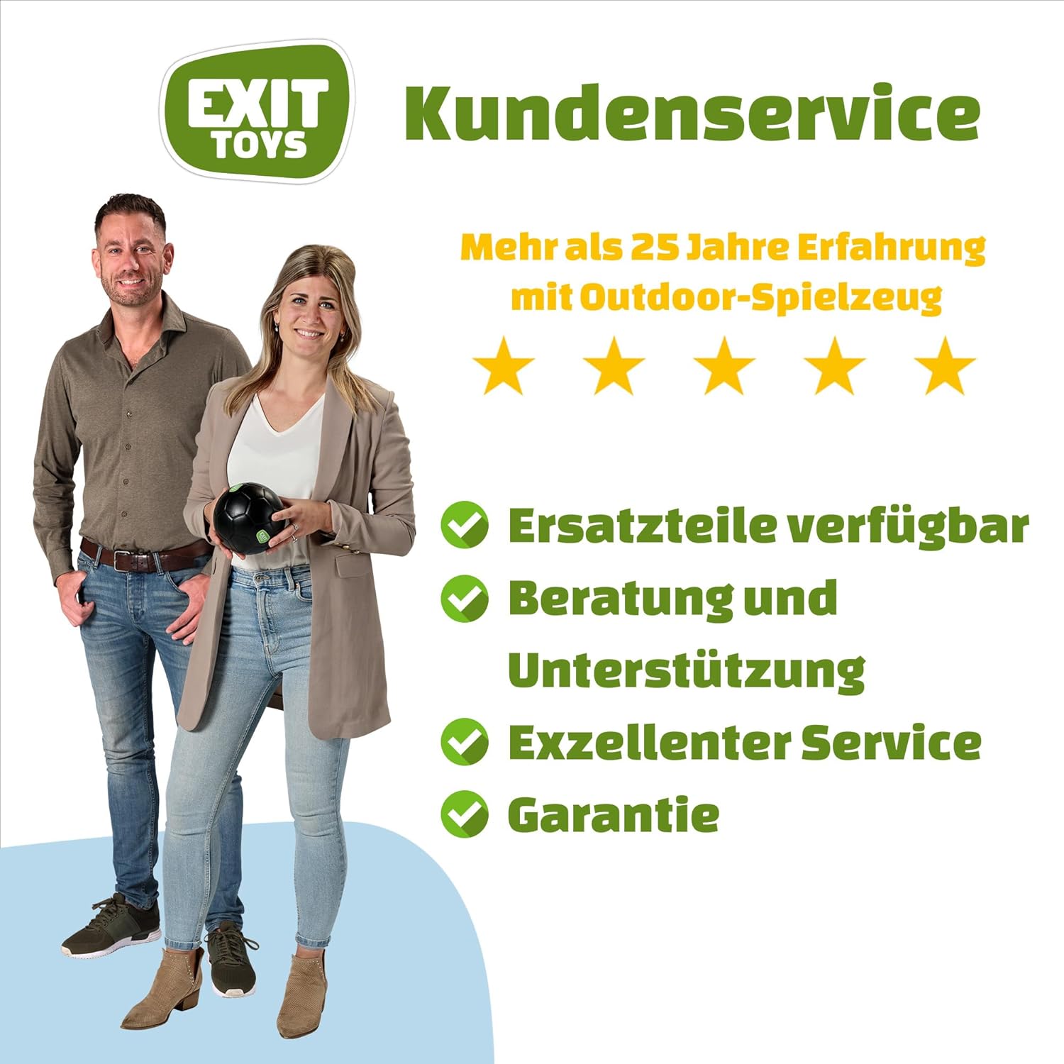 EXIT Toys Lime Pool mit Multifunktionale Abdeckung - 300x200x65cm - Rechteckiger, Kompakter Rahmenpool mit Kartuschenfilterpumpe - Leicht Zugänglich - Für Sauberes und Warmes Poolwasser - Grün