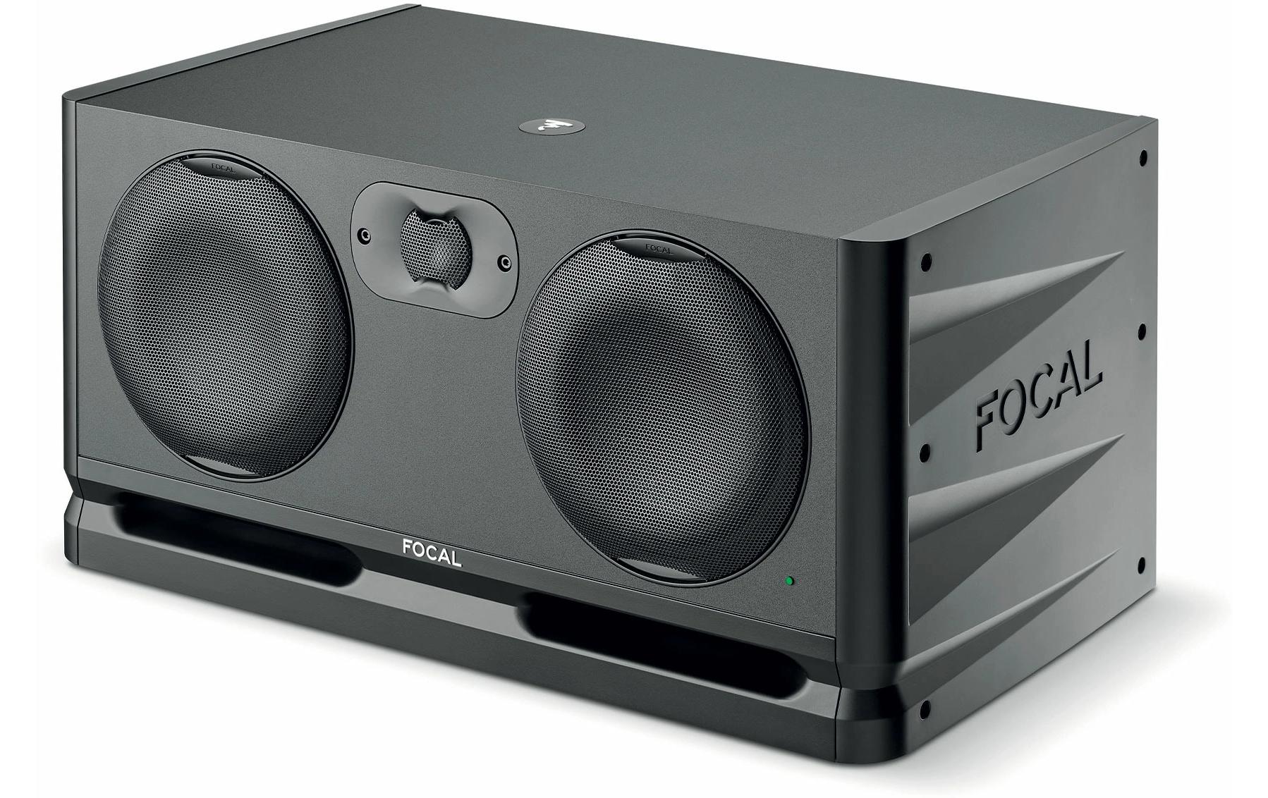 Studiomonitor Alpha Twin Evo Schwarz<br>Aktiver 2.5-Kanal-Studiomonitor