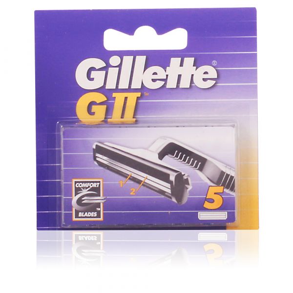 Gillette Lâminas G-II Recarga 5 Unidades