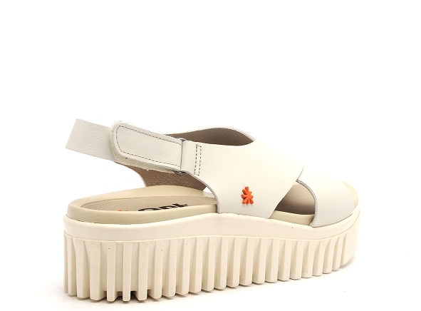 Art nu pieds plats femme brithon 1574 beige