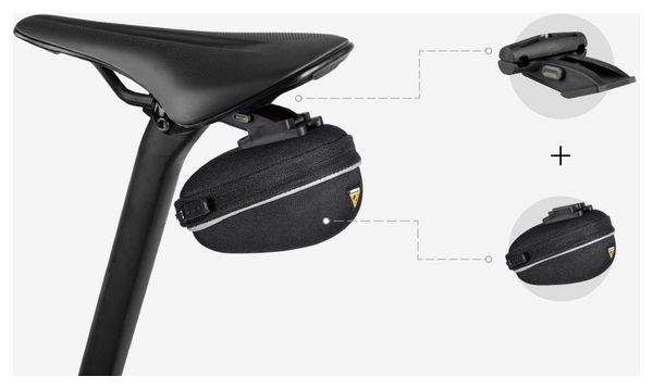 Support Rail de Selle Multifonction Topeak Duo Fixer Noir