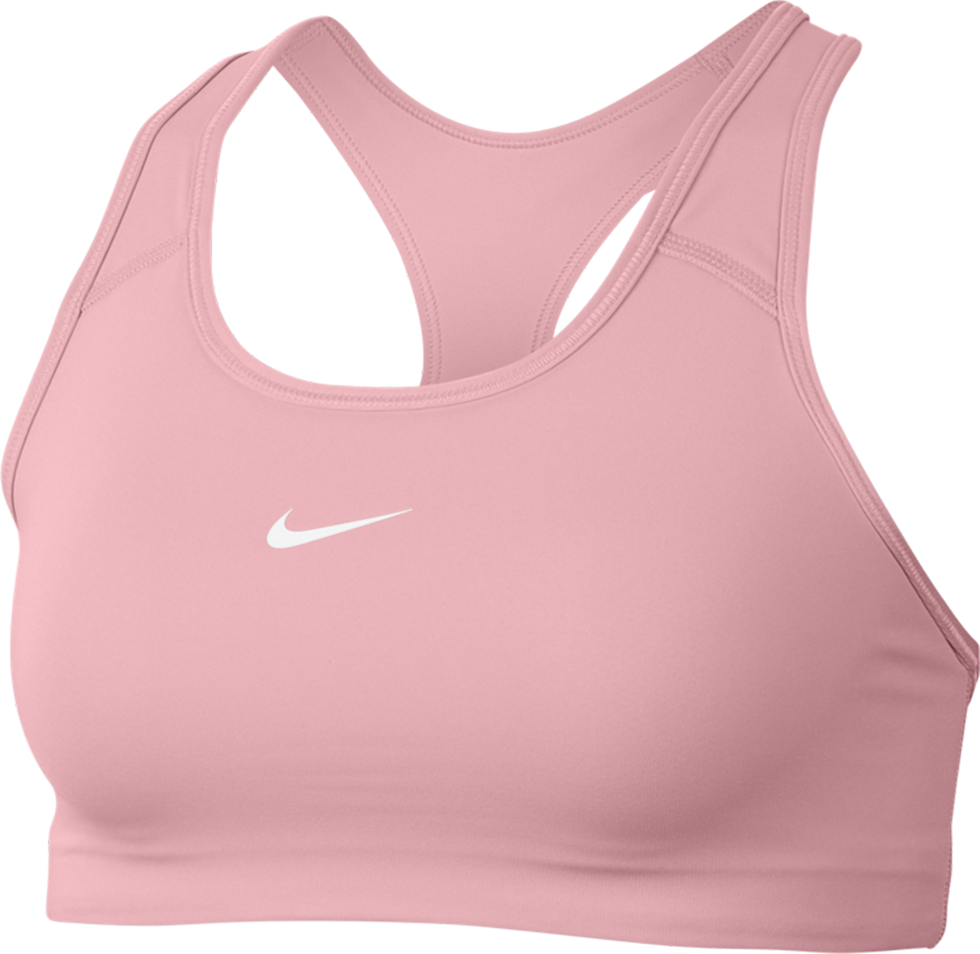 Nike Swoosh Bra Sport-BH Damen Pink Weiss F630