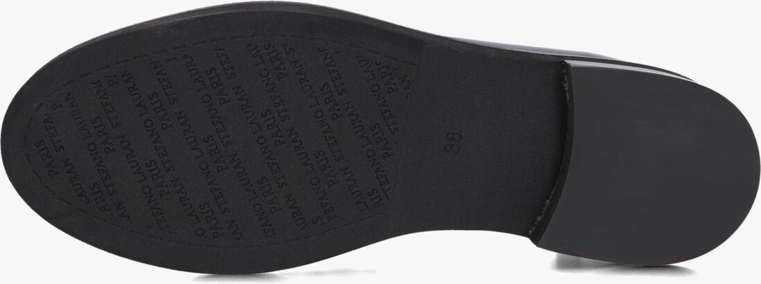 zwarte stefano lauran loafers 12214